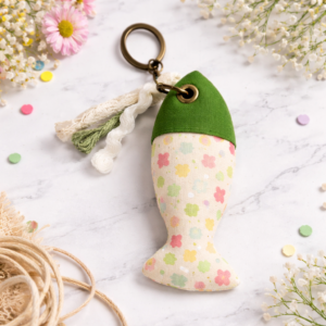 LLAVERO DE PEZ VERDE